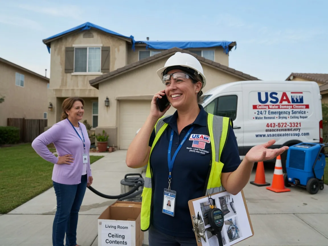 Ceiling Water Damage Restoration Boling, TX FAQs